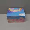 Knee Pads for Kids - ZOOBLISS Toddler Knee and Elbow Pads Set Wrist Guards for Skating Girls Aged 3-12, Kids Protective Gear for Roller Skates Skateboard Bike Scooter, Included Drawstring Bag(Rainbow) (Medium, Mermaid Cyan)