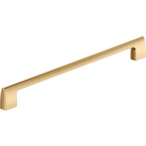 Amerock Riva 12-5/8 inch (320mm) Center-to-Center Champagne Bronze Cabinet Pull, BP55492CZ