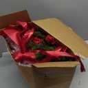 Lyrow 8 Pcs 8" Mini Christmas Kitchen Cabinet Wreaths with Ribbon Bow Artificial Leaves Berries Hanging Wreaths for Christmas Home Front Door Window Decorations(Sweet Style)