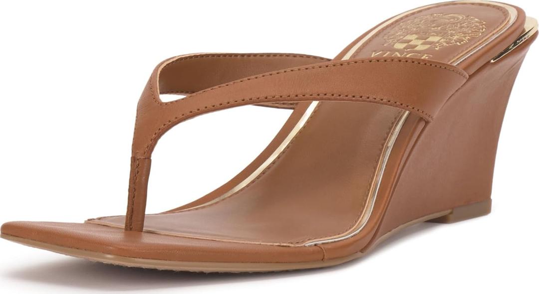Vince Camuto Cianna Thong Wedge Sandals,7.5M