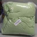 Lounsweer 2 Pcs Extra Large Bath Towel Set 40 x 80 Inches Oversized Bath Sheets for Adults Jumbo Soft Highly Absorbent Coral Fleece Shower Towel for Hotel Bathroom Guest Spa Gym (Green)