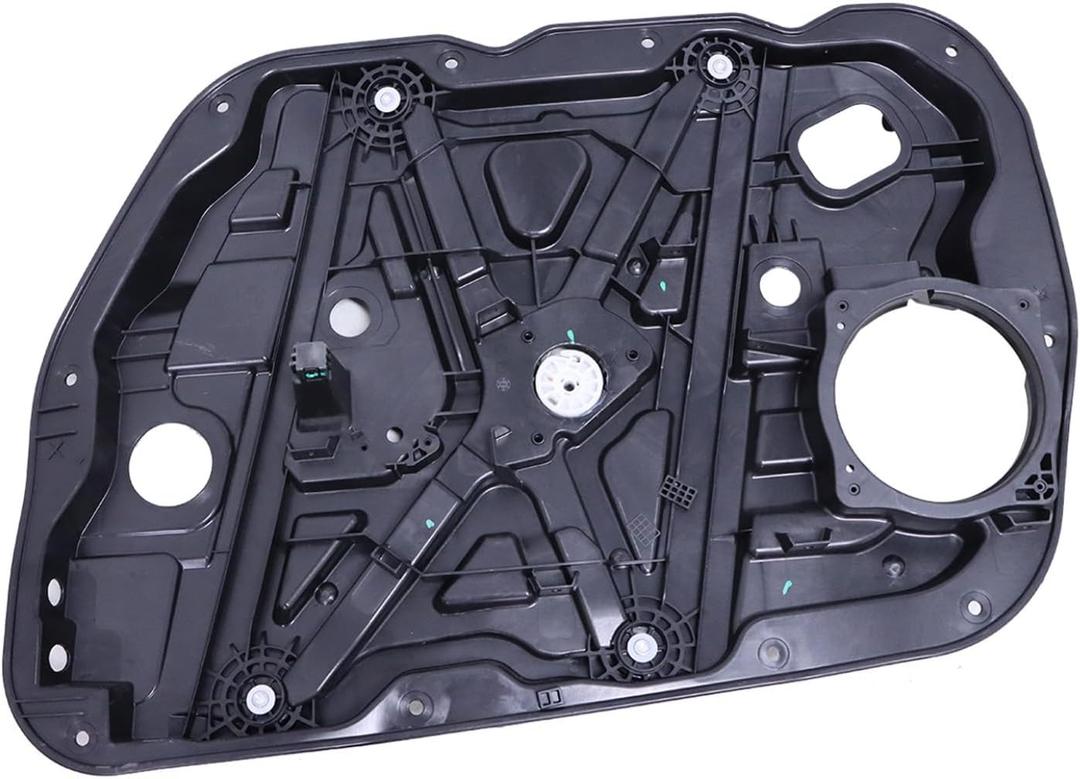 Power Window Regulator with Panel (Motor Not Included) 82481-C2010 Compatible with 2015-2019 Hyundai Sonata | Front Right Passenger Side