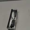 Shortsighted Swim Goggles Leakproof Anti-Fog UV Protection for Nearsighted Adults Women and Youth (-2, Black & White)