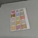 2 x Bible Tabs, Glitter Laminated Bible Tab Women & Men, Christian Gifts, Large Print Bible Tabs Easy Navigation, Bible Book Index Tabs Labels, Bible Study Supplies (Boho)