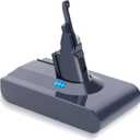 Compatible with Dyson V8 Battery Replacement, Compatible with Dyson V8 Series SV10 V8 Animal V8 Absolute V8 Motorhead - 21.6V 4.5Ah V8 Lithium Vacuum Replacement Battery | 500+ Cycles, 3-LED Indicator