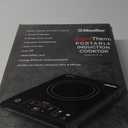 Mueller RapidTherm Portable Induction Cooktop, 1800W Hot Plate Electric Stove Top Burner. 8 Temp Levels, Auto-Off & Pot Detection, LED Display, Child Lock, 4 Programs, Burners for Cooking