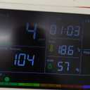 16 in 1 Air Quality Monitor Indoor 7" Large Display 9 AQI+7 Alerts, CO2 Monitor Air Quality Tester for CO2, TVOC, PM2.5 PM1.0 PM10, HCHO Temperature Humidity AQI & Time Air Quality Meter for Home