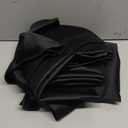 NICETOWN Pitch Black Solid Thermal Insulated Grommet Blackout Curtains/Drapes for Bedroom Window (2 Panels, 42 inches Wide by 63 inches Long, Black)