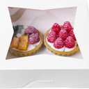 ONE MORE [15pcs] 8" White Bakery Pie Boxes, White Cardboard Cookie Box with Window Auto-Popup Natural Disposable Pastries Boxes 8x8x2.5inch,Pack of 15