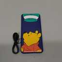 Disney Winnie The Pooh 10,000Mah Power Bank- Universally Compatible Portable Phone Charger Battery Pack w/USB Charging Port - Classic Winnie The Pooh Gifts for Women, Men, Teens and Kids (Pooh-Empty (Blue))