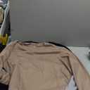 3 Pack Men's Waffle Long Sleeve Shirts, Crew Neck Thermal Textured Underwear Tops Lightweight Pullover Sweaters (Large, Black, Gray, Coffee)