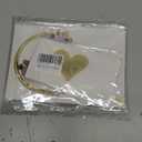 19 PCS Flower Cake Toppers Butterfly Cake Decorations Happy Birthday Cake Toppers with Artificial Purple Rose Flowers Pea Blossoms Butterflies for Women Birthday Wedding Party Supplies