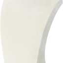 Coward Necklace Bust Stand, Necklace Holder Stand, Beige Velvet Necklace Jewelry Display Holder for Home Use or Store Shop Show (9" Hight)