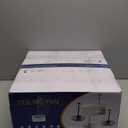 15" Outdoor Ceiling Fan with Light, Waterproof Gazebo Fan Remote Control, Dimmable LED Light, Hanging Black Caged Ceiling Fixtures with Plug in Cord for Patios Pergola, Black Gold