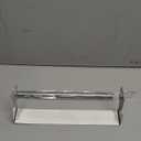 ZUNTO Paper Towel Holder Cabinet Door or Under Cabinet, Self Adhesive Big Roll Holder Wall Mount, Stainless Steel