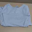 SUUKSESS Women Backless Y2k Long Sleeve Bodysuit Double Lined Open Back Sexy Basic Top Size S