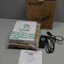 G Keni Elegant CD Player, Alarm Clock Radio with Wireless Charging Station, FM Radio (No AM), Bluetooth Boombox with Remote, MP3/USB Music Player, Snooze & Sleep Timer CD Players for Home, AC Powered (Clear White)