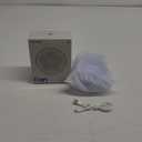 Gaiatop Portable Clip on Fan Battery Operated, Small Powerful 3 Speed Quiet 360 Rotate, USB Rechargeable Mini Personal Cooling Fan for Desk Table Home Office Stroller Camping Women Gifts Light Blue