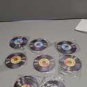 Cindeer 8 Pieces Rock and Roll Party Decorations Retro Record Paper Garlands Vintage Themed Streamer Banners Hanging Decorations for 50s 60s 70s Music Birthday Party Supplies(Rock and Roll)