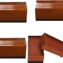 MAGIIN Furniture Risers 3 Inch, Bed Risers, Rectangular Stackable Bed Foot Booster for Table Chair Couch Sofa, 12 Pieces