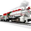 Lionel Winter Wonderland LionChief Electric O Gauge Bluetooth 5.0 Train Set with Remote, Voice Control, Lights, Sounds, & Smoke, Christmas Train Set, Age 14+