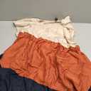 SHENHE Women's Plus Size Midi Dress Color Block Short Sleeve T Shirt Dress Ruched Flared Hem Casual Summer Dresses, Size 3XL