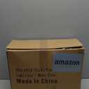 Alupssuc Set of 2 17 Inch Pre-lit Outdoor Christmas Tree with 50 Multi-Color Lights, Timer, Battery Operated Pre-Decorated Frosted Christmas Urn Filler for Pathway &Porch& Yard Decorations, 17 Inch