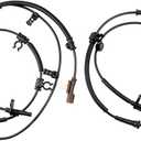 Set of 2 Rear (Left+Right) ABS Wheel Speed Sensors Fit for 2009-2013 Toyota Corolla(Drum brakes, Japan Built), Replaces OEM 89516-12150, 89516-12140, 10143