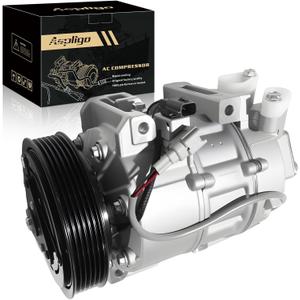 Air Conditioner AC Compressor Fits for Nissan Altima 2013-2018 Gas 2.5L (SL/SV Model ONLY), Rogue 2014-2020 2.5L(S/SL/SV Model ONLY),VCS-14EC, Replaces CO 29073C, 98664,97664, 926003TA0A,926003TA5E