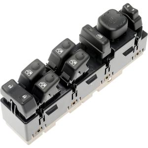 Dorman 920-020 Front Driver Side Master Window Switch Assembly - 8 Button Compatible with Select Cadillac/Chevrolet/GMC Models