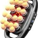 20 Head Massage Gun Deep Tissue - 2026 Upgrade 20-Drive Back Muscle Massager with 3 Modes & 30 Intensities, Portable Quiet Percussion Massager for Legs, Waist, Back, Neck, Buttocks Muscles Pain Relief (Black)