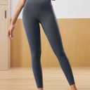 RUNNING GIRL High Waisted Leggings for Women,Tummy Control Workout Yoga Pants Compression Pants Buttery Soft (Gray, L)