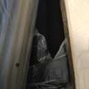 LOKEME Wardrobe Closet, Portable Closet for Bedroom Steel Pipe Diameter 19mm Strong and Sturdy Black Portable Closets for Hanging Clothes with 3 Hanging rods, 6 Storage Shelves and Side Pockets