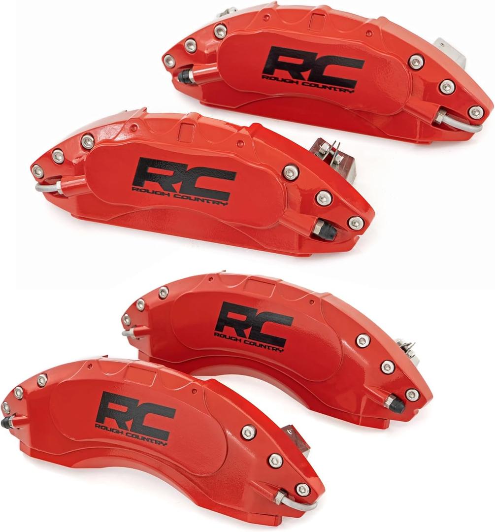 Rough Country Brake Caliper Covers for 2003-2024 Toyota 4Runner 2WD/4WD - 71149