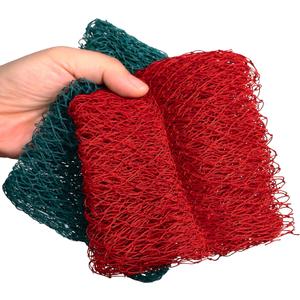 3 x 3 Non-Scratch Mesh Dish Washing Net Cloths Odorless, Quick-Dry Scrubbing Dish Cloths for Kitchen Cleaning, Nonstick Cookware, Pots, Pans & Glassware Reusable Durable Sponge Alternative