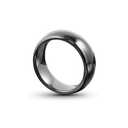 T5577 chip RFID Black Ceramics Smart Finger rewrite Ring ID Wear for Men or Women (T5577 125KHZ-10#)