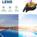 ZIONOR Swim Goggles, Upgraded G1 Polarized Swimming Goggles Anti-Fog for Adult Men Women