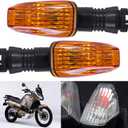 Motorcycle Front Rear Turn Signal Indicator Lights Replacement for KAWASAKI ZX-6R ZX-6RR KLE500 KLE 650 KLR650 Z750S Motorcycle Turn Signals