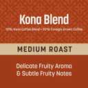 Don Francisco's Kona Blend Coffee Pods, 55 Count, Medium Roast, Compatible with Keurig Brewers (EXP 09/21/27)