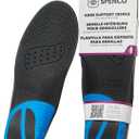Spenco Knee Support Insole, Trim to Fit, Men's 7-13 / Women's 5-11 (Green/Gray/Black)