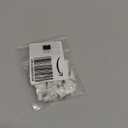 20pcs White Shelf Pegs, 1/4 inch Plastic Shelf Pins Shelf Support Pins, Cabinet Shelf Clips Shelf Holder Pins for Bookcase Cabinets Shelves Cupboard