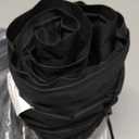 Whispering Winds Inflatable Seat Cushion - Comfortable Blow-up Foam Pad for Airplane, Travel, Stadium, Outdoors, Camping, Car & More (Large, Black - 2pack)