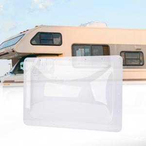 RVGUARD RV Skylight Replacement, 18" x 26" Outer Dimension Skylight Fits All Standard 14" x 22" Openings, RV Skylight for Camper Trailer Fifth Wheel Truck, UV Resistant, Impact Resistant, Clear