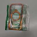 CASEKOO Cosmic Orange Glossy for iPhone 17 Pro Case [360 Spin Magnetic Stand][Fit for MagSafe][17FT Military Protection] Slim Polished Frame Titanium Alloy Sturdy Stand 6.3", Cosmic Orange