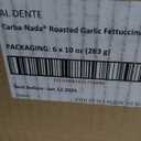 AL DENTE Carba-Nada Roasted Fettuccine, Garlic, 10 Ounce (Pack of 6), Best By Jan 12, 2026