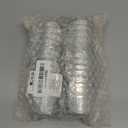 Juvale Mini Metal Buckets - 2 x 2 in, Silver, Pack of 24 - Mini Tin Buckets & Metal Tins with Handles for Party Favors, Crafts & Galvanized Decor