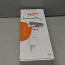 2-in-1 Dog Dryer with Slicker Brush for Small Dogs and Cats, Pet Hair Dryer, Dog Blow Dryer for Grooming with 300 Watts, 75-85 dB, Adjustable Temperature, Overheat Protection