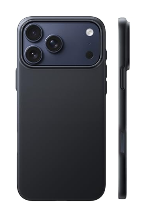 TORRAS for iPhone 17 Pro Case, Slim Fit, Ultra Thin Lightweight Minimal Design, Secure Grip & Silky Touch, Anti-Scratch Hard PC Cover for iPhone 17 Pro Phone Case 6.9in, OriginFit, Black