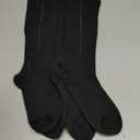 2 Pairs Zipper Compression Socks, 15-20 mmHg Closed Toe Compression Stocking with Zipper for Women and Men