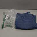 Amazon Essentials Women's Mid Rise Slim Straight Jean, Size 14 (Short)